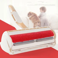 pet hair roller remover lint brush dog cat comb practical cleaning dog cat fur brush base home furniture sofa clothes tool