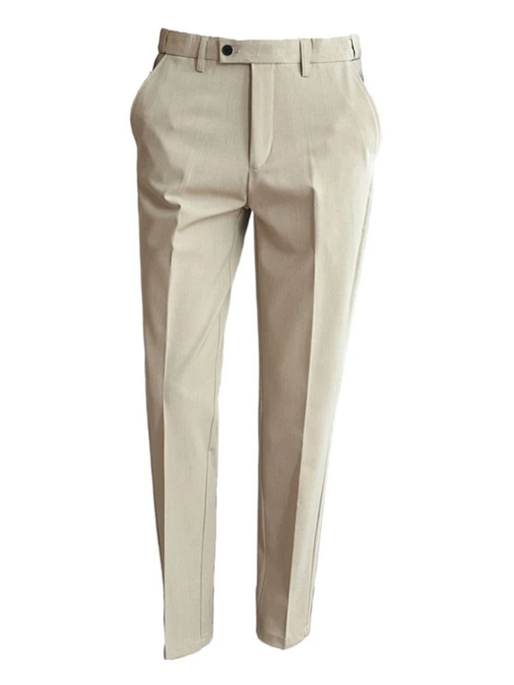 Невидимые выдвижные Костюмные брюки на талии мужские модные красивые