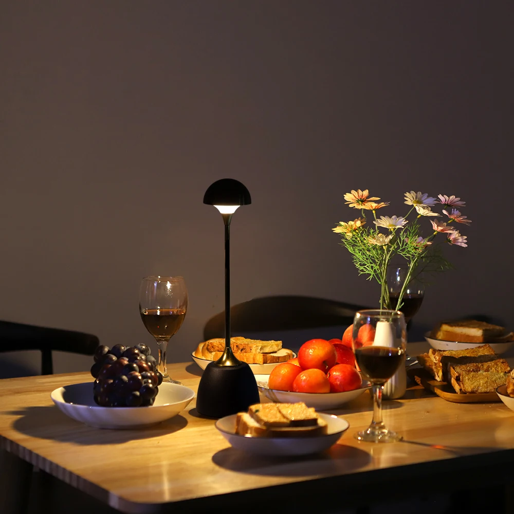 Грибная настольная лампа Беспроводная современная беспроводная Настольная с