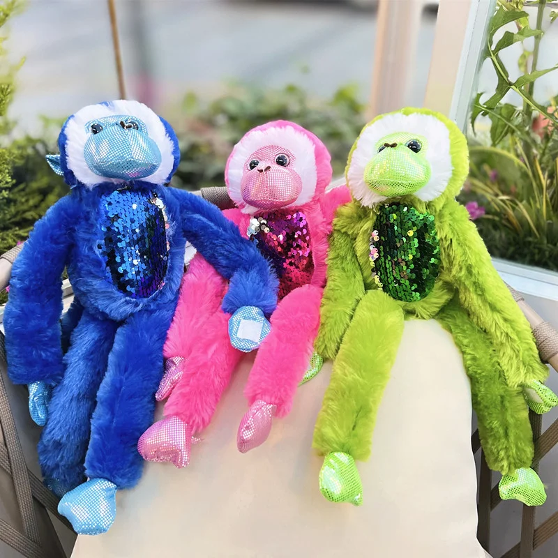 

40 см Мак playtime Sulley обезьянка плюшевые животные игрушка мягкая Набивная игрушка для детей мальчиков Рождественский подарок