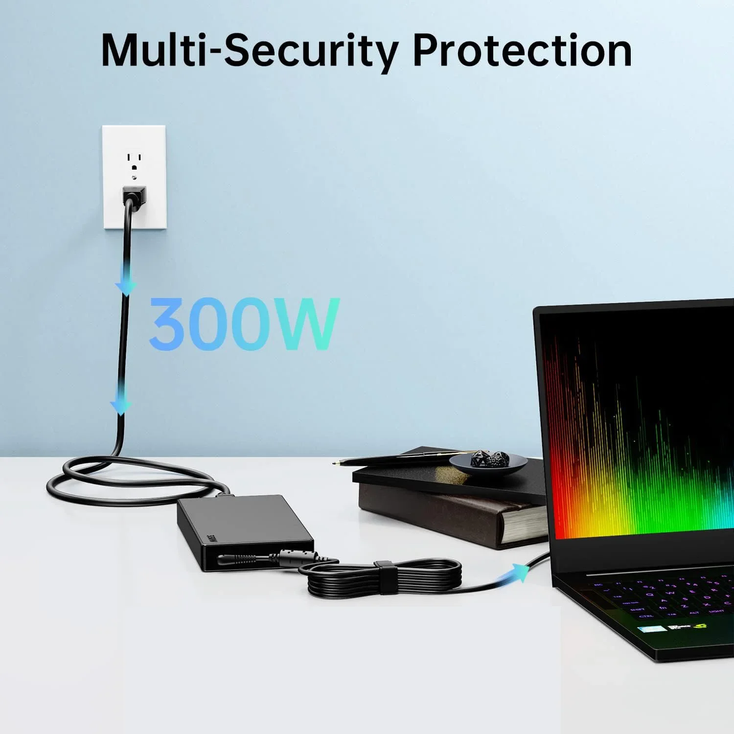 Зарядное устройство для lenovo ADL300SDC3A 5A10W86289 Y9000K R9000K Y9000X Y7000P R9000P 7 16ACHg6 20 в 15 А 300 Вт