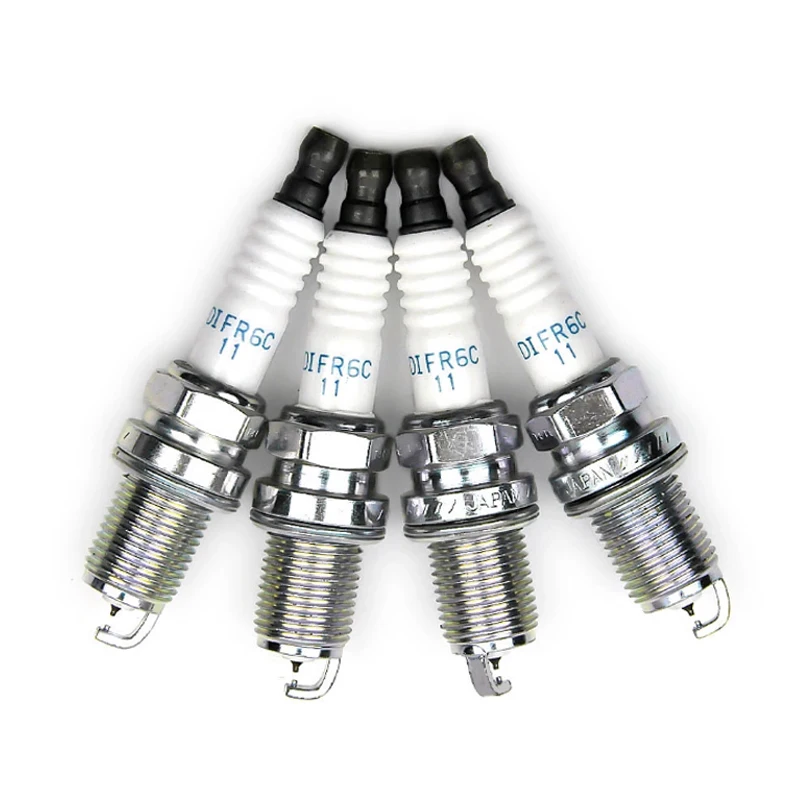 4 шт. свечи зажигания 1822A069 DIFR6C11 подходят для Mitsubishi Lancer Sportback Outlander Sport ASX RVR 2 0 L4 2011-2014