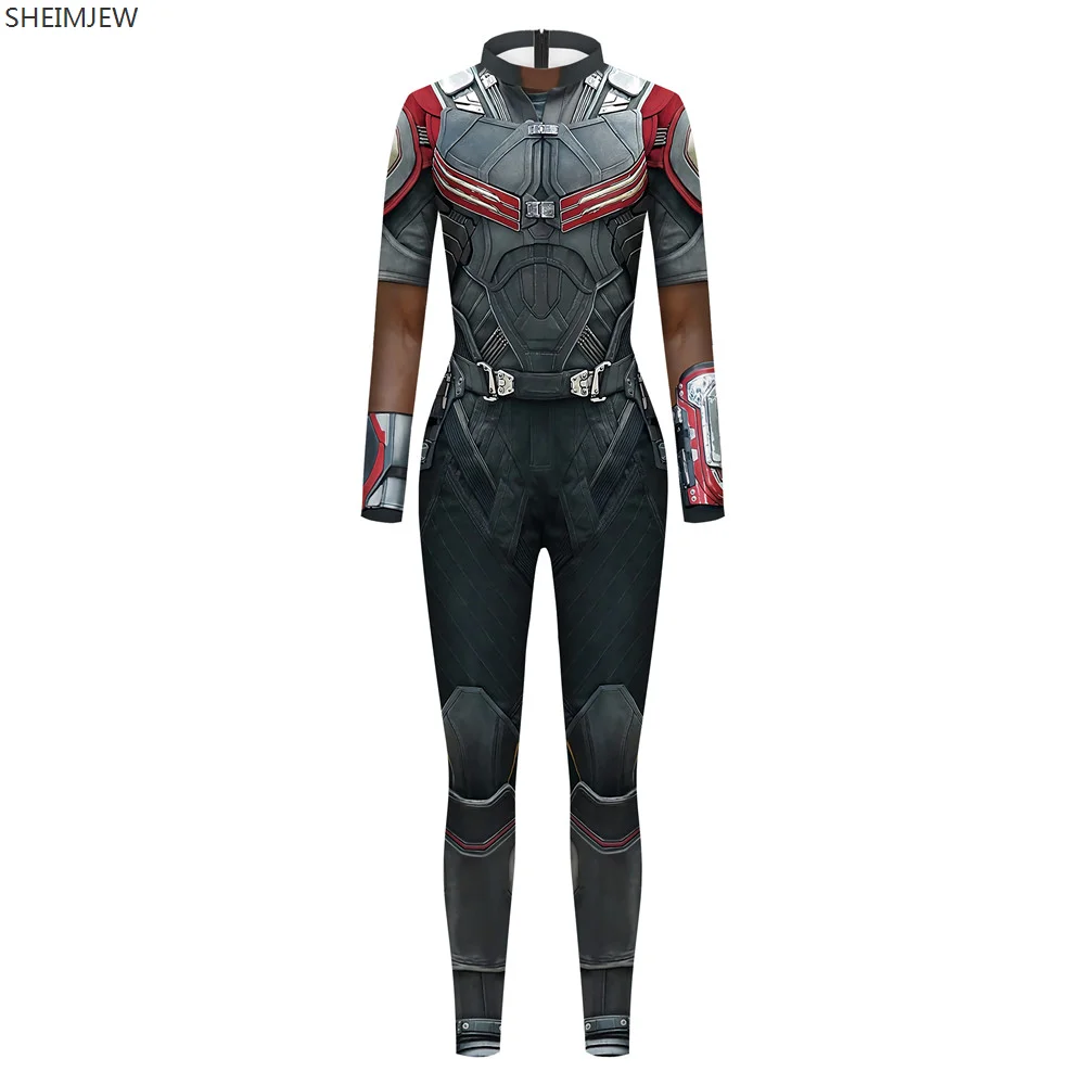 Карнавальный костюм боди боевое снаряжение 3D принт женский/мужской комбинезон