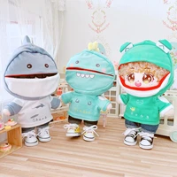 20cm doll clothes novelty funny clothes frogsharkdinosaur style doll accessories korea kpop exo idol dolls gift diy toys