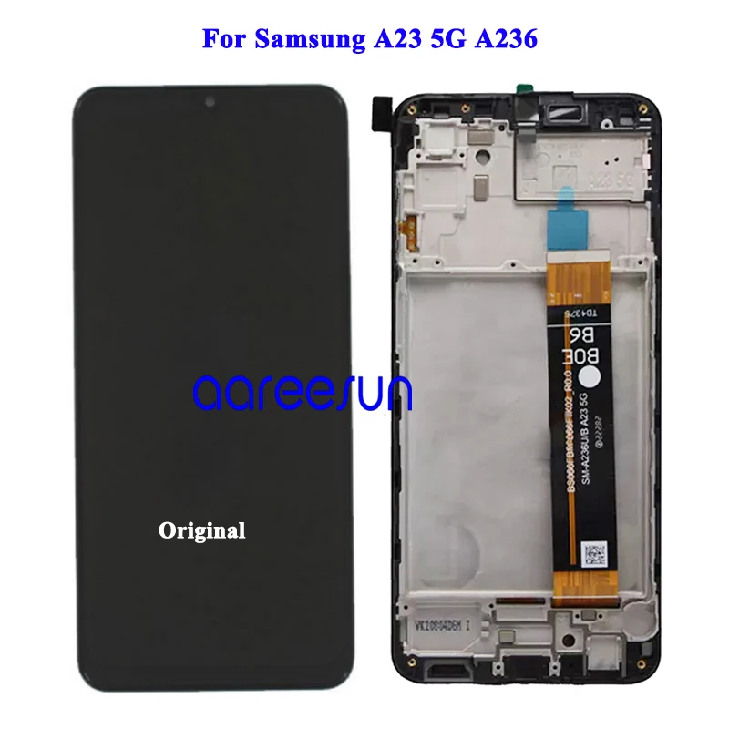 

Оригинальный ЖК-экран для Samsung A23 5G A236 ЖК-дисплей для Samsung A236 ЖК-экран сенсорный дигитайзер в сборе