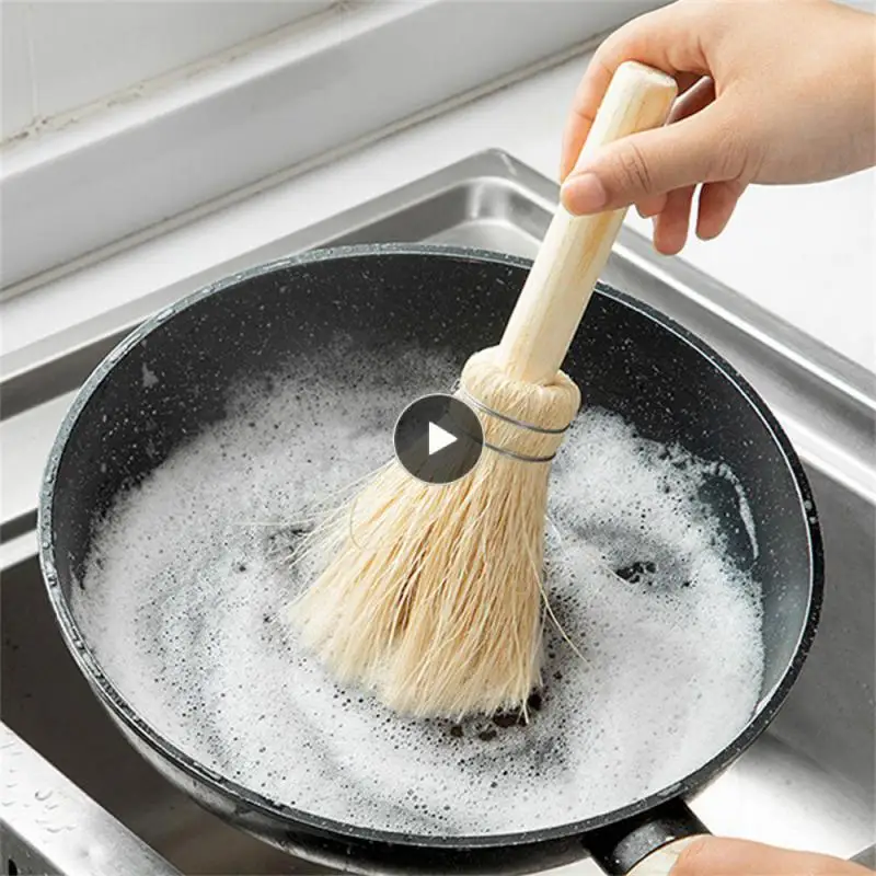 

Кухонные инструменты для периферии, безмасляная щетка для мытья посуды, прочная, высокая температура, фотоемкость 23x2 см/большой 26x2 см