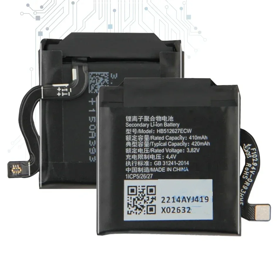 Кикинис HB 512627 Аккумулятор ECW (Cepaixian) 420 мАч для Huawei Watch 2 PRO 2Pro 4G Bateria Батареи