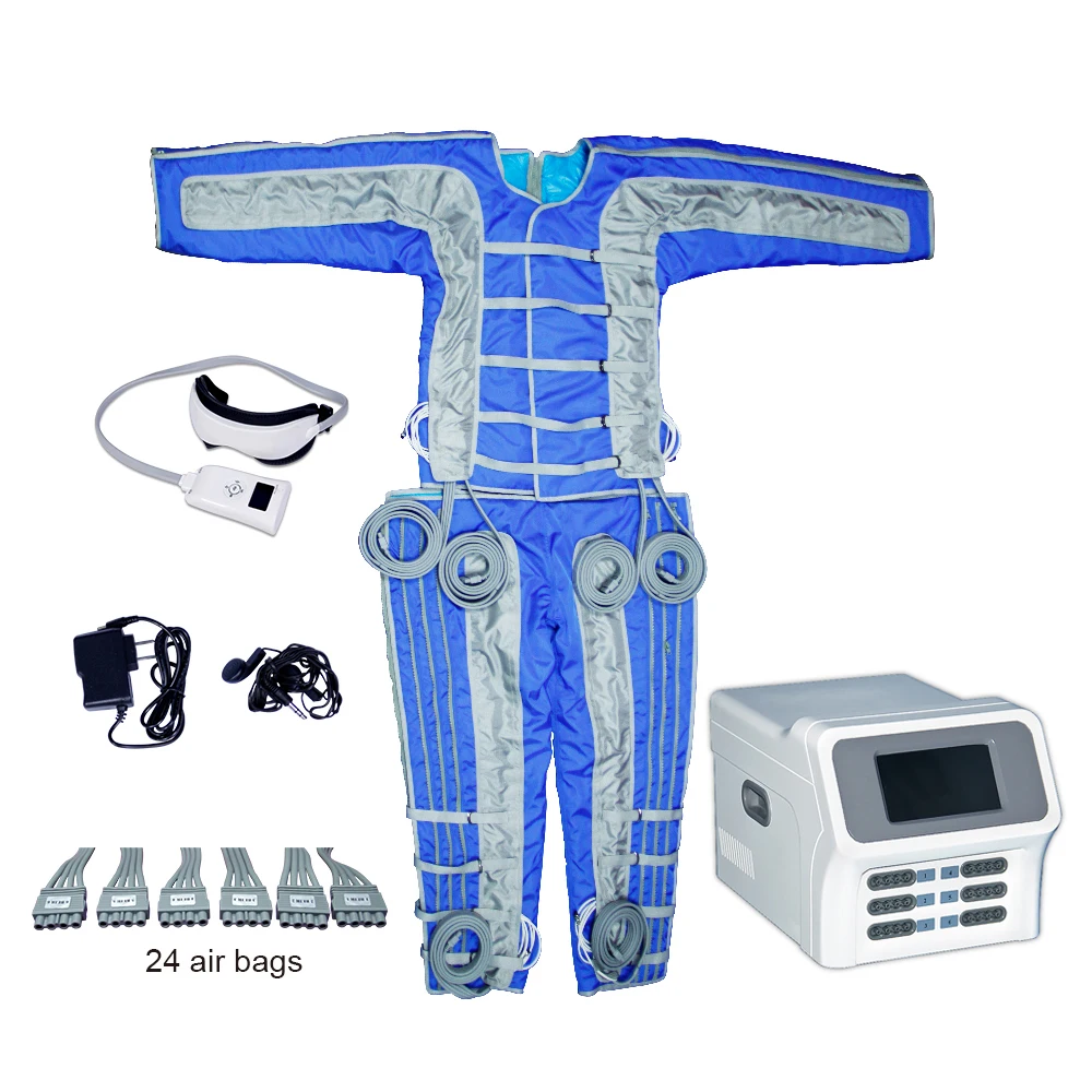

24 Air Bags Pressotherapi Lymph Drainage machine Body Massager Home Use Beauty equipment