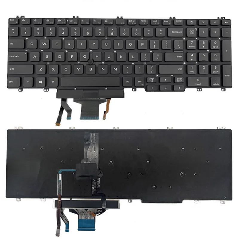 Фото Клавиатура H для Dell Latitude 5500 5501 Precision 3500 3501 3540 3541 №5