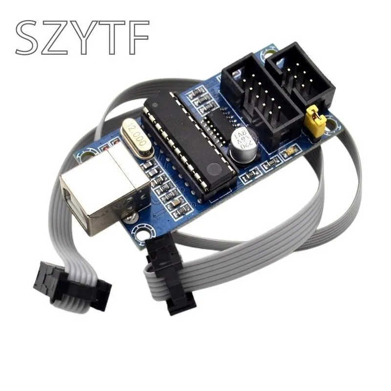 USBtinyISP AVR ISP программатор загрузчик для Arduino Meag2560 UNO R3 с 10pin Кабель для программирования
