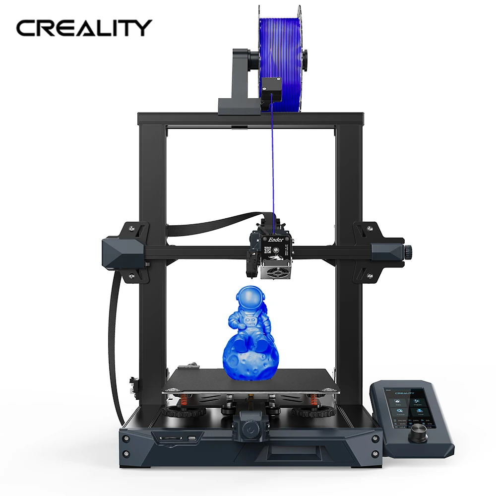 3D-принтер CREALITY Ender-3 S1 двухступенчатый экструдер для объемной печати 32 бита с