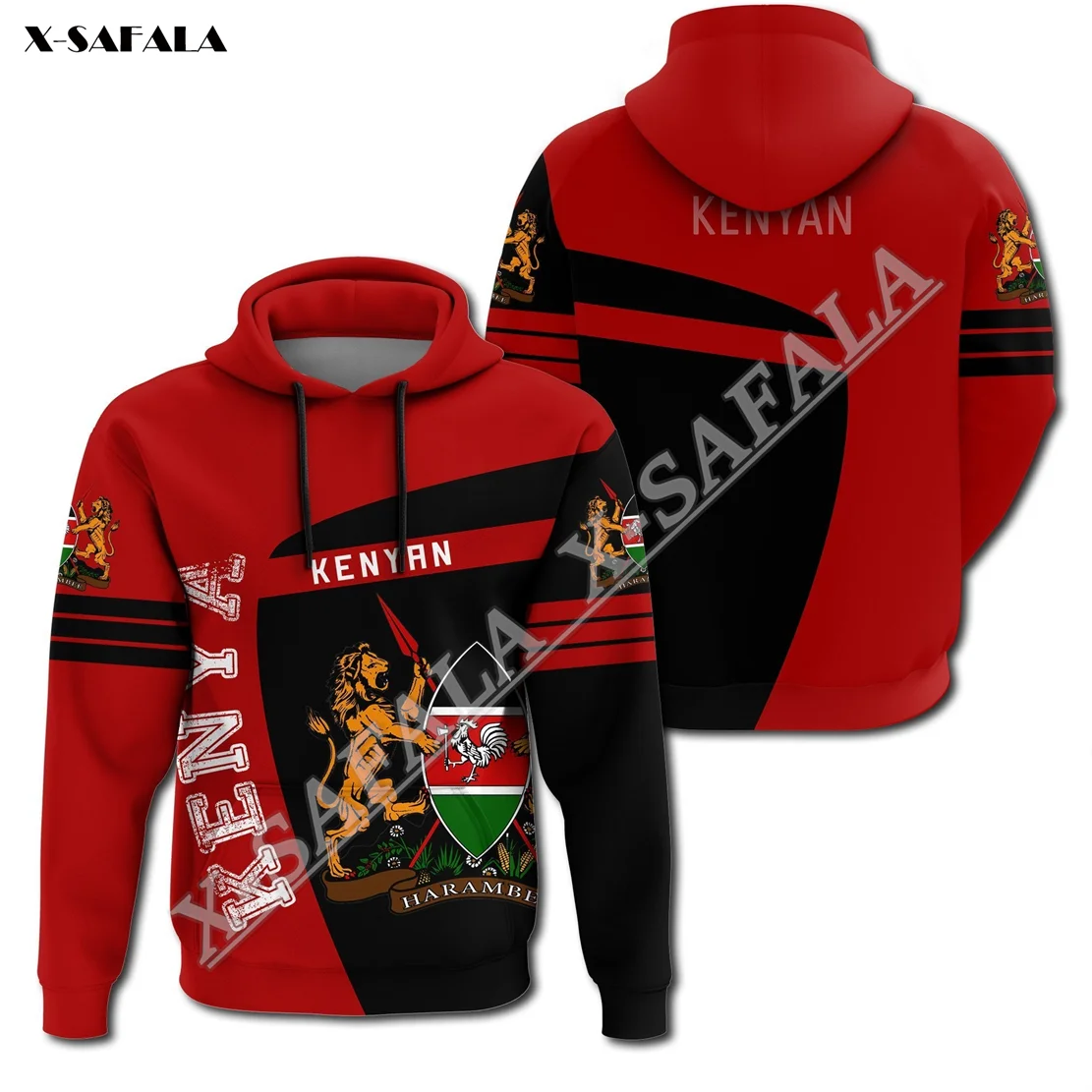 

Толстовка мужская на молнии с 3D принтом, свитшот с принтом флага страны культуры Африки, Джерси, спортивные костюмы, верхняя одежда, пальто, ...