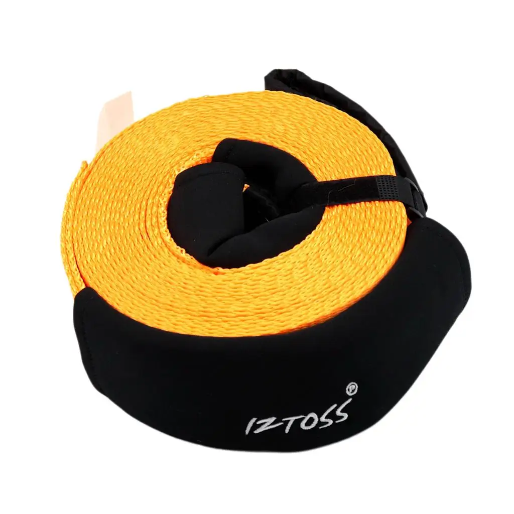 

Polyester Towing Strap Rope Used for Vehicle - 3" 8T 9 Meters 16 Ft
