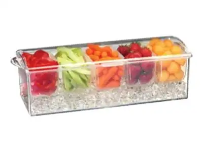 

- Tray - Size 16.5 in x 6.5 in - Height 5.2 in - crystal clear Wood tray Acrylic tray Ceramic tray Glass tray Black tray Rattan