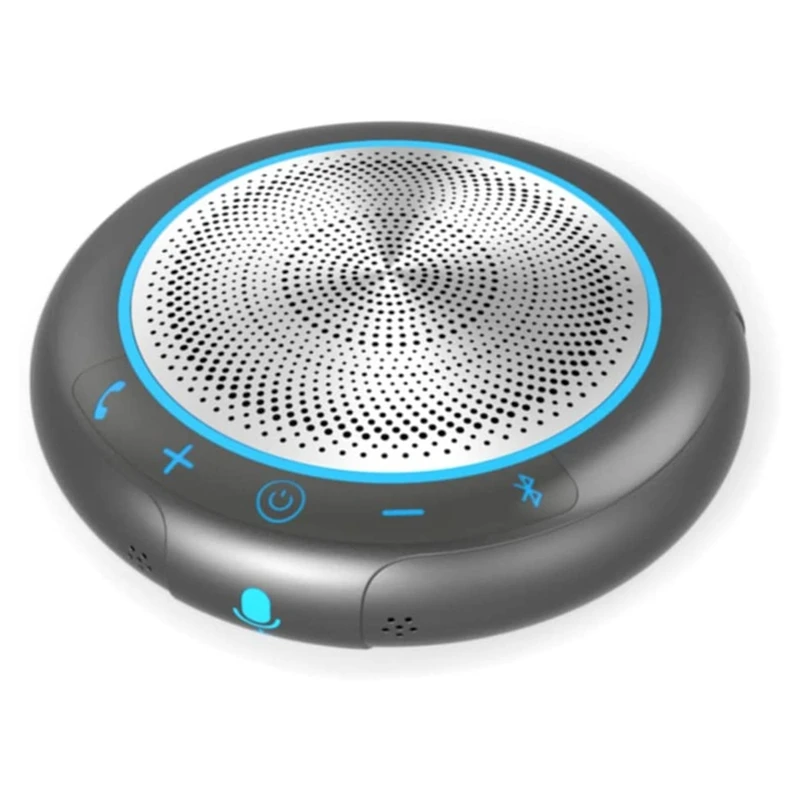 

Bluetooth Conference Speaker With Microphone 360° Voice Pickup&Noise Canceling Conference Plug&Play Omnidirectional Mic