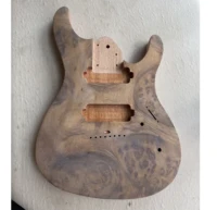 new 8 strings electric bass guitar body finished bassguitarburl wood veneermahogany body real photohigh quality