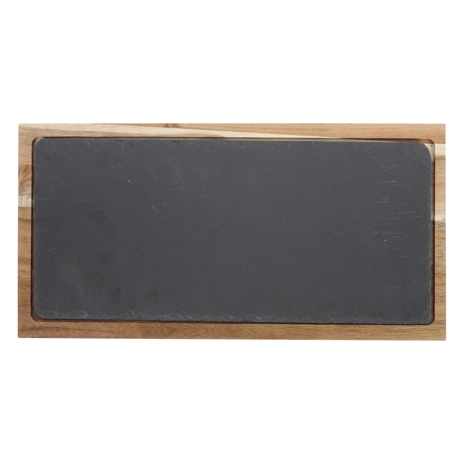 

Plate Steak Tray Serving Sushi Slate Japanese Plates Snack Wooden Platter Cheese Wood Dish Appetizer Dessert Board Display