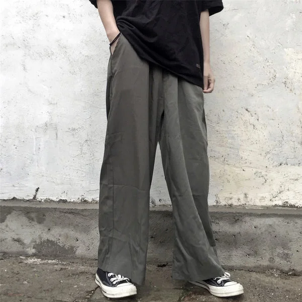 

Korean Fashion Bloomers Pants Women Harajuku Baggy Pants Vintage Streetwear Hip Hop Loose Wide Leg Trousers Female