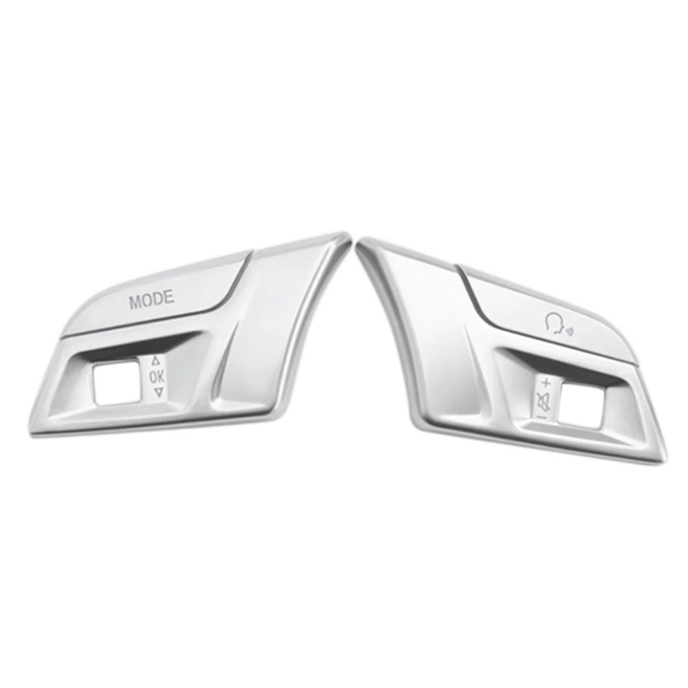 Кнопки на руль автомобиля отделка наклейки для Audi Q3 Q5 A1 A3 8V A4 B9 B8 A5 A7 2018 низкая