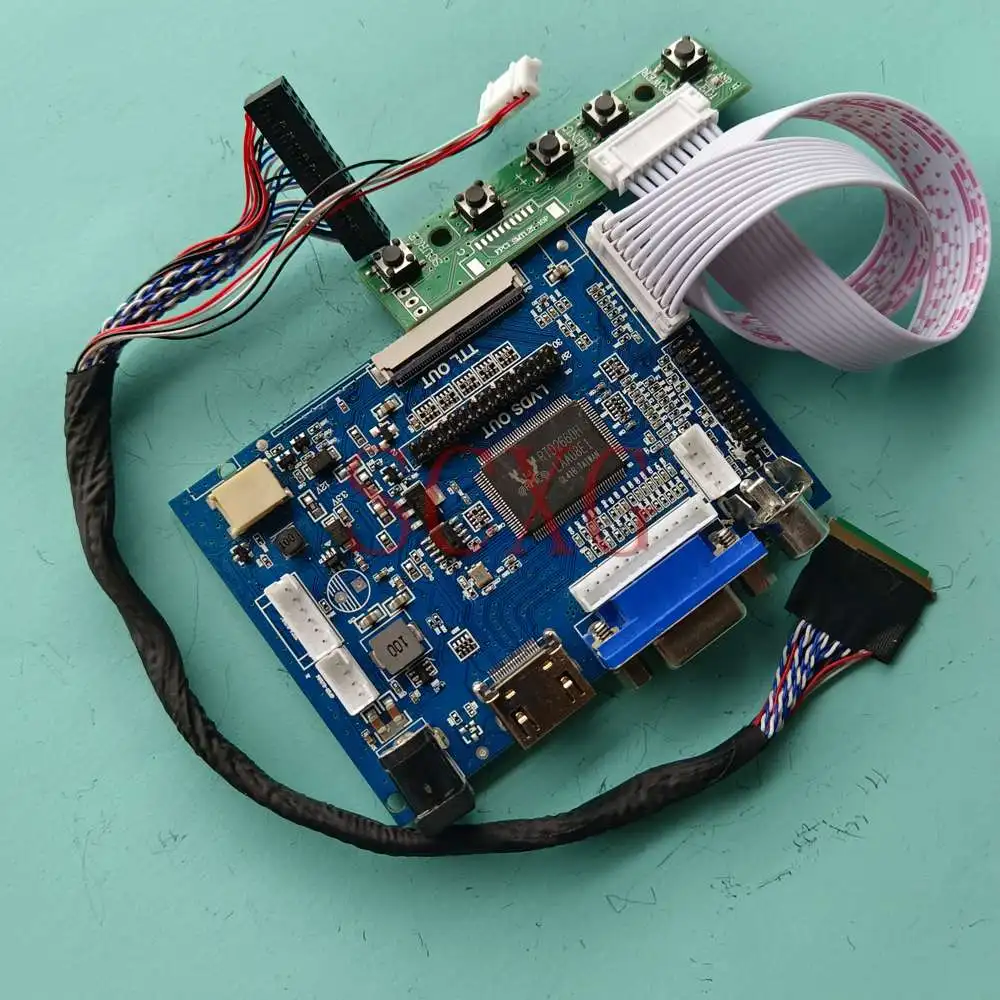 

Совместимая плата матричного контроллера для ноутбуков 15,6*1366 VGA + AV + HDMI