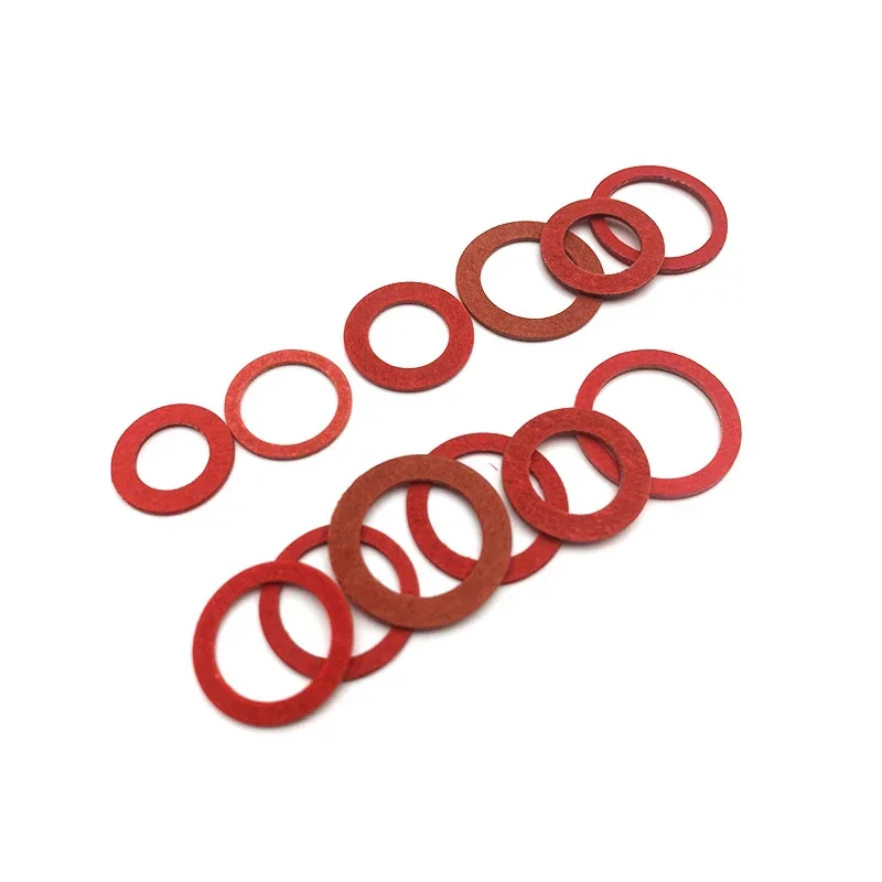 600 шт. набор изоляционных плоских шайб из красного стального бумажного волокна M5.5
