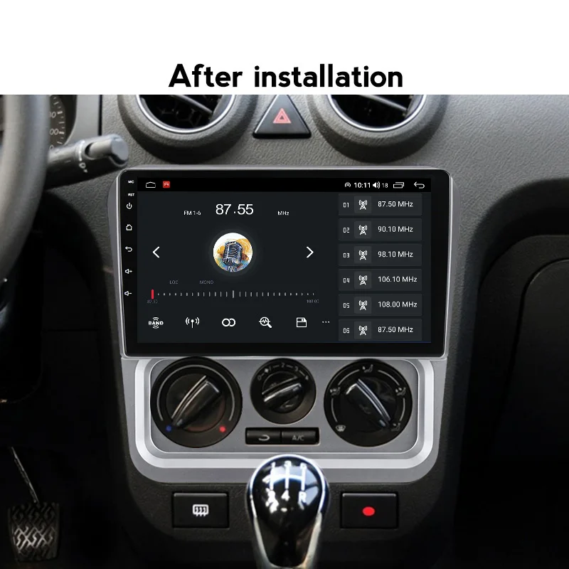 Мультимедийная магнитола для Geely CK 128-2008 8 + 2016 ГБ Android 11 9 дюймов DSP IPS GPS - купить по