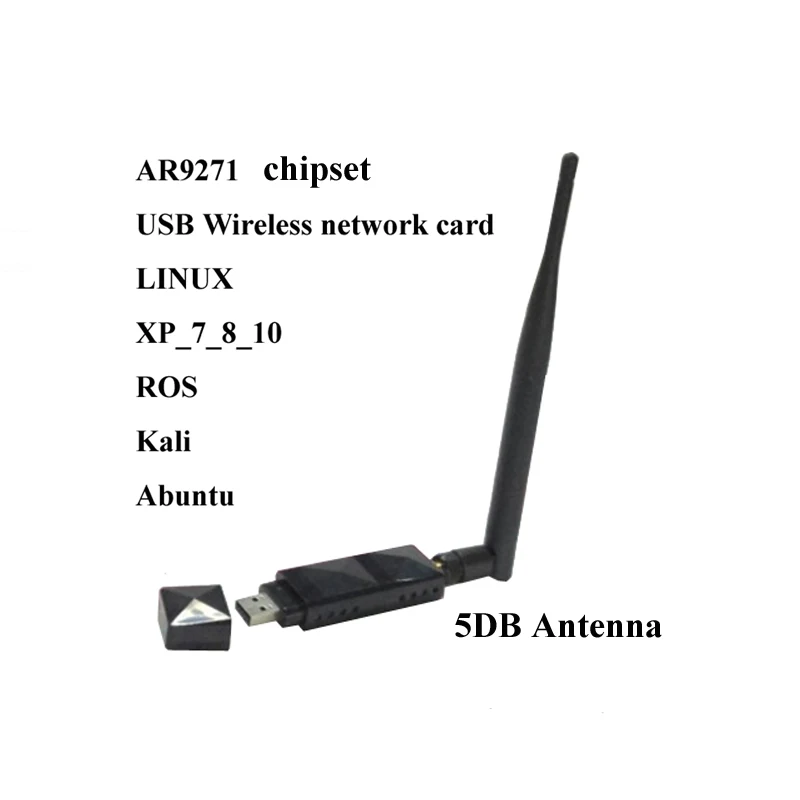 Набор микросхем Amiyalo Atheros AR9271 150 Мбит/с беспроводной USB Wi-Fi адаптер 802.11n сетевая