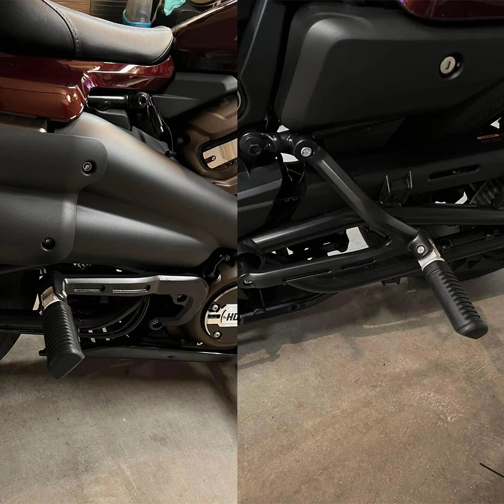 Мотоциклетные задние Пассажирские подножки педаль и комплект креплений для Harley