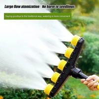 home garden lawn water sprinkler adjustable agriculture atomizer nozzles large area coverage farm vegetables hose irrigation gun