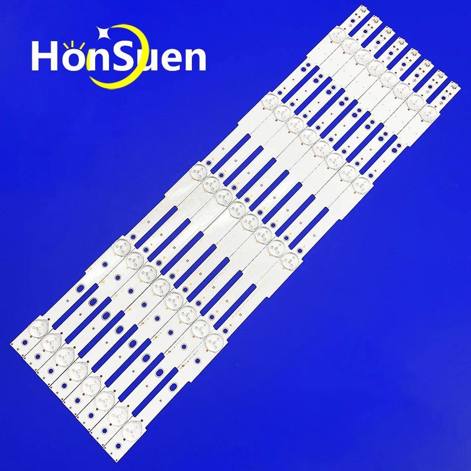 Новинка 8 шт. 5 светодиодов 470 мм светодиодная лента для подсветки телевизора 42