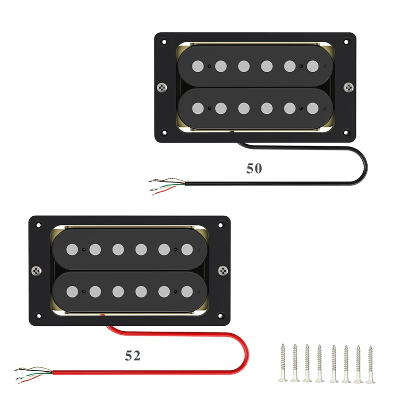 

NAOMI Double Coil Humbucker Electric Guitar Pickups Neck and Bridge Pickup Set