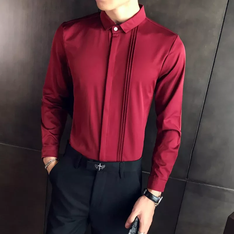 

Classic Style Stand-up Collar Oxford Textile Men's Casual Short Sleeve Shirt Summer Fashion Business Shirt Male Brand Clothe