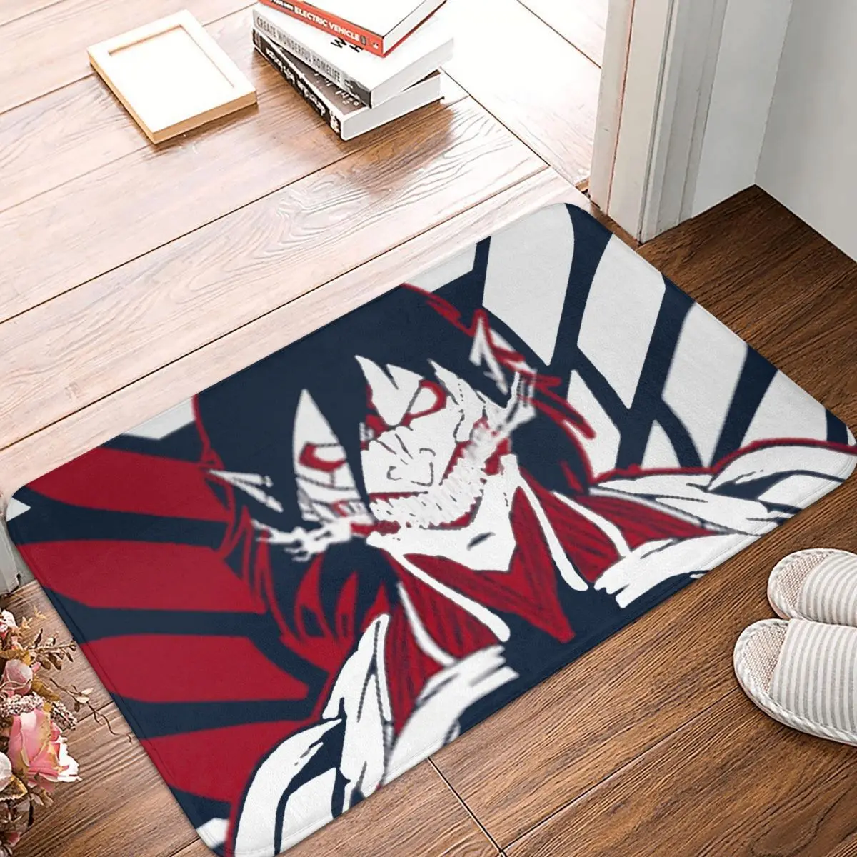Attack on Titan Anime Manga Non-slip Doormat Eren Yeager Living Room Kitchen Mat Prayer Carpet Home Modern Decor