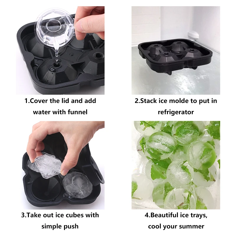 Рисунок 4 - 3D силиконовая форма для льда в виде черепа