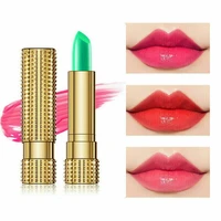 aloe vera colour changing lipstick lip lip gloss balm magic pink cosmetic