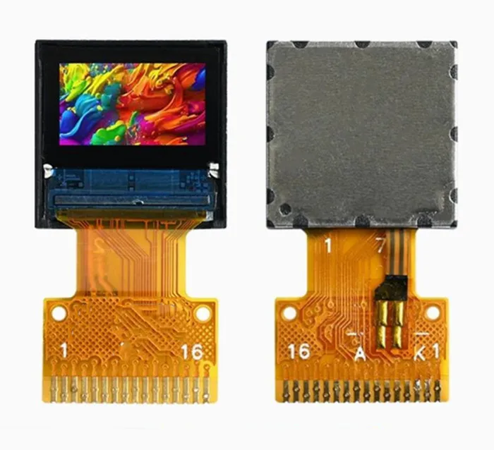 IPS-экран 0 42 дюймов 16PIN SPI TFT LCD цветной экран ST7735 Привод IC 96*54