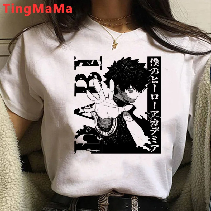 

Моя геройская Академия Bakugou женская одежда Харадзюку kawaii grunge kawaii парная одежда футболка одежда уличная одежда