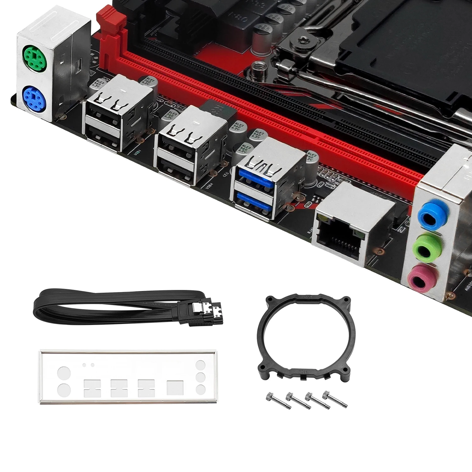 MACHINIST E5 RS9 материнская плата LGA 2011-3 комплект Xeon 2670 V3 ЦПУ процессор 64 ГБ = 16 Гб * 4 DDR4 ECC