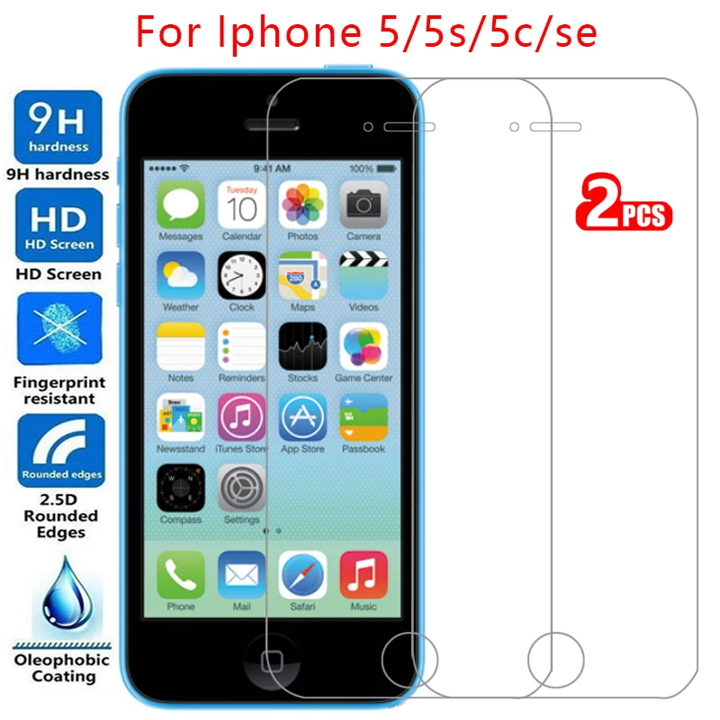 

protective tempered glass for iphone 5s 5c se 5 s e c screen protector on i phone s5 c5 es safety film iphone5 iphone5s iphonese