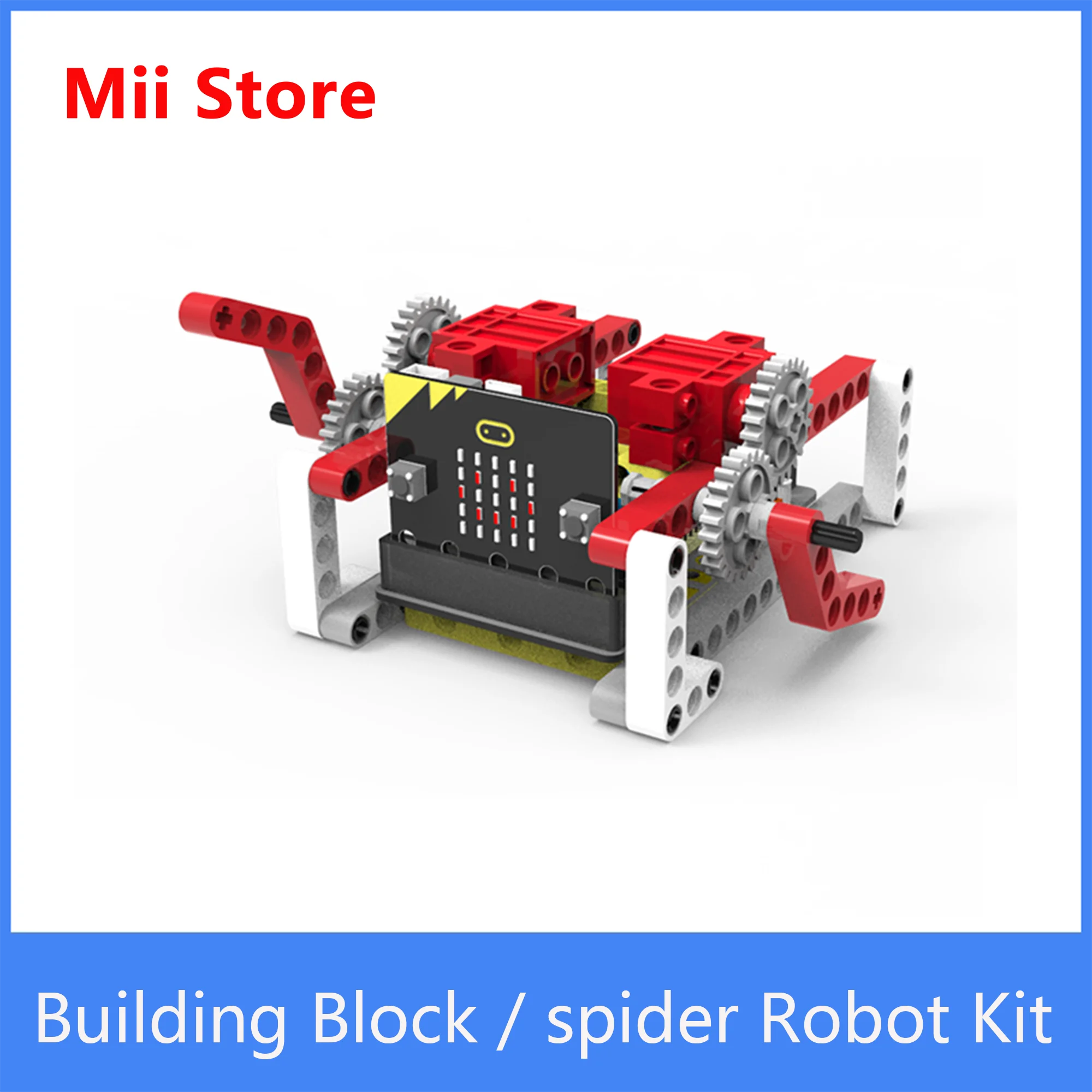 Yahboom Building Block Micro:bit V2 STEM DIY Hexapod robot spider Robot Kit | Компьютеры и офис