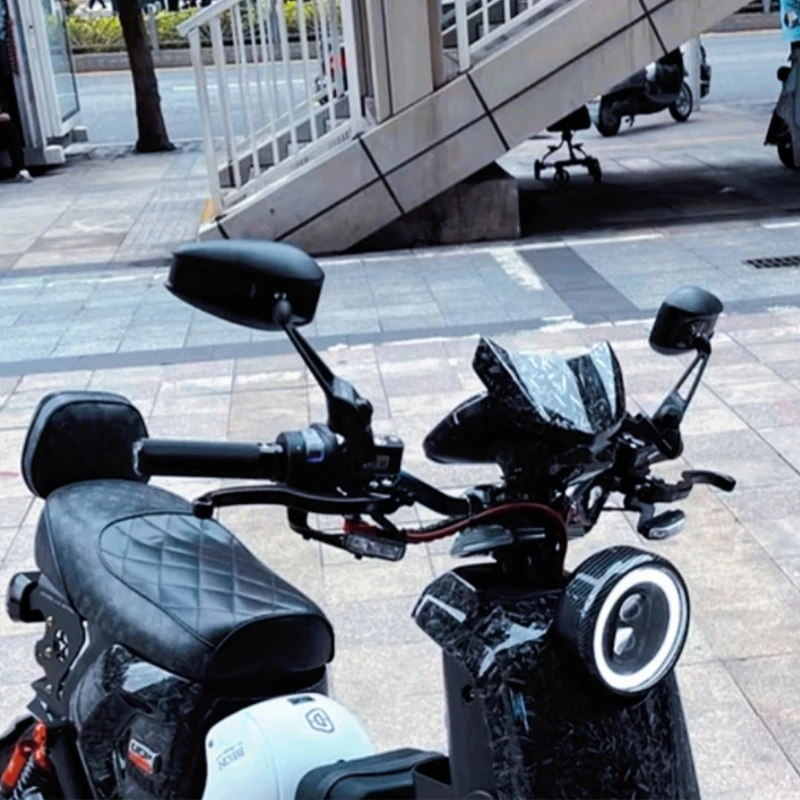 Конец руля мотоцикла регулируемое зеркало заднего вида отражатель выпуклое с