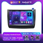 EKIY T900 8G 128G для Toyota Prius 20 2002 2003 2004 2005 2006 2007 2008 2009 Автомобильный радиоприемник GPS Авто Android Carplay Беспроводная мультимедийная система Blu-ray QLED  2 Din DVD Головное устройство
