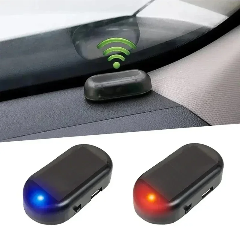 1 шт. автомобильный светодиодный светильник безопасности на солнечной энергии