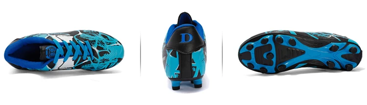 Kids Soccer Shoes FG/TF Football Boots Child Indoor Cleats Grass Sneakers Boys Girls Outdoor Athletic Training Sports Footwear