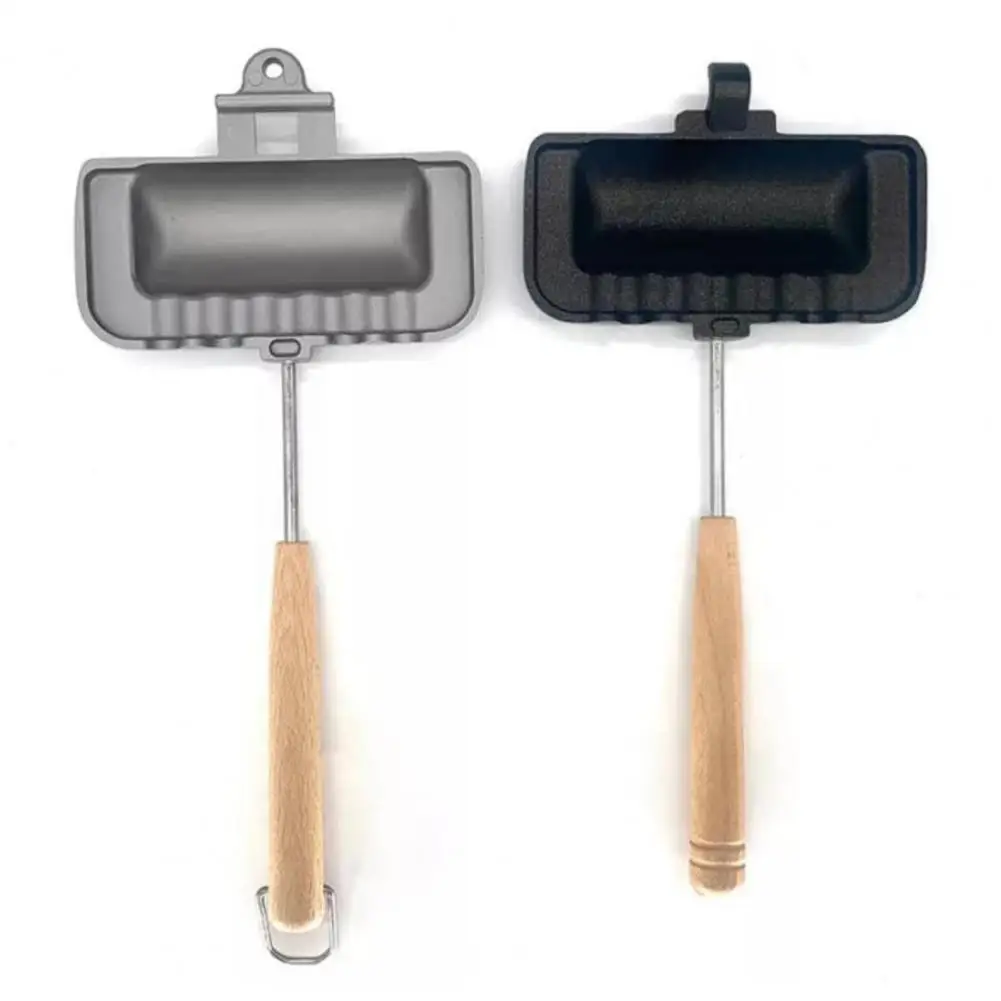 

Форма для выпечки сэндвичей, многоразовая форма для сэндвичей, портативная кастрюля для завтрака, сковорода для выпечки сэндвичей