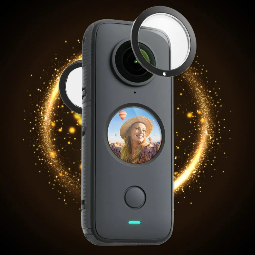 

Lens Protector Cover For Insta360 One X2 Panoramic Len Fisheye Lens Protective Sleeve Anti-collision Len Guard Cap Camera