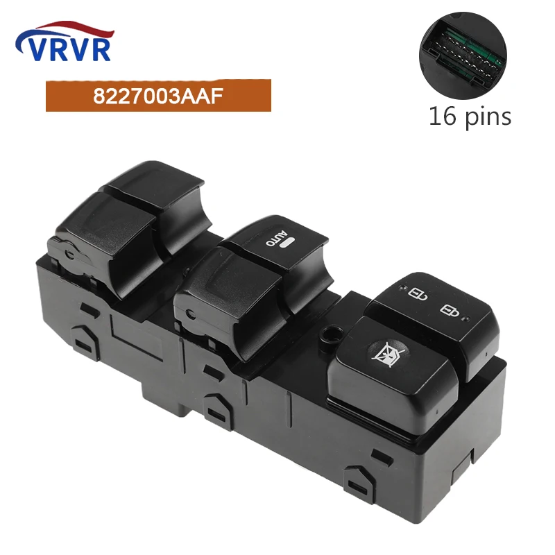 

8227003AAF 16 Pins Electric Master Power Window Switch For GAC Trumpchi GA3