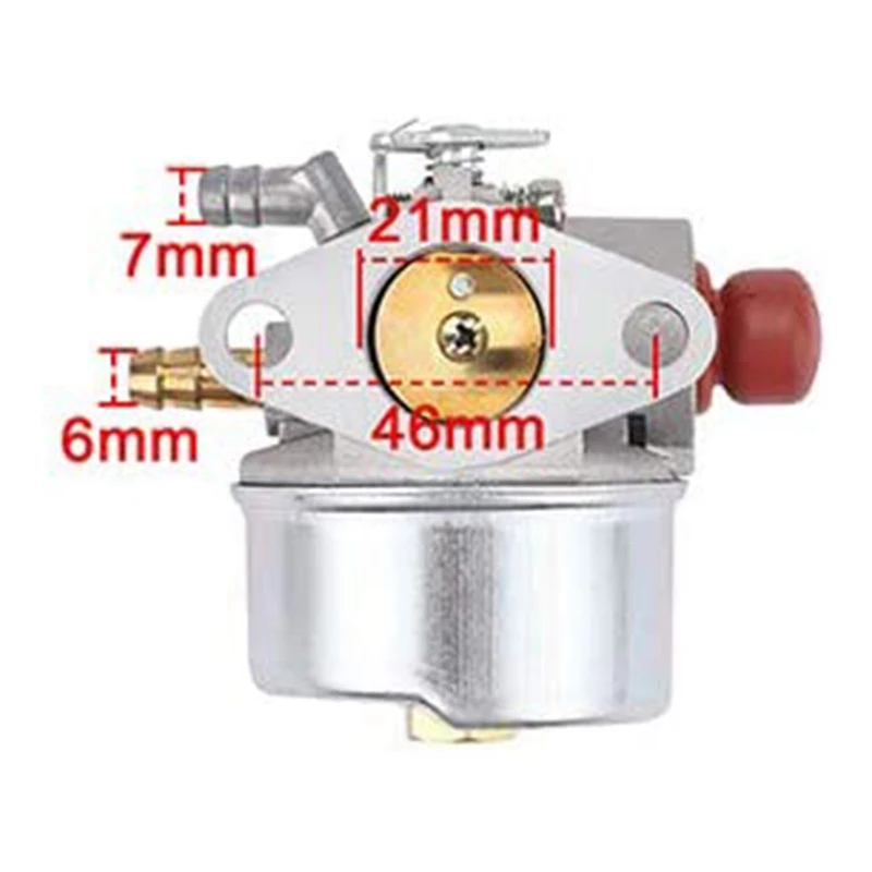 Карбюратор 640004 640117B для Tecumseh 640135A 640014 640025 Carb OH195XA OH195EA OHH55 OHH60 5.5HP 6HP 6.5HP двигатель