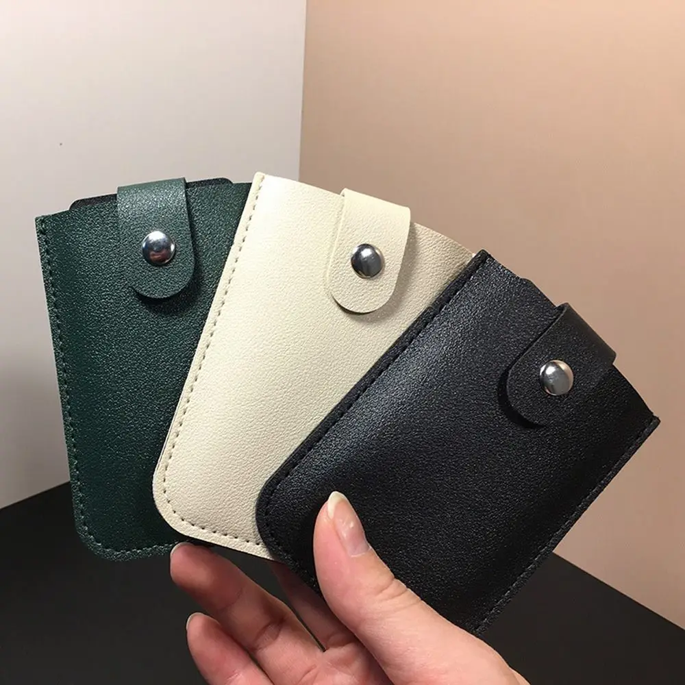 

Credit Card Case Draw Card Holder Card Access Control Pulling Card Holder Men Card Cover Small Purse Wallets Women Card Case