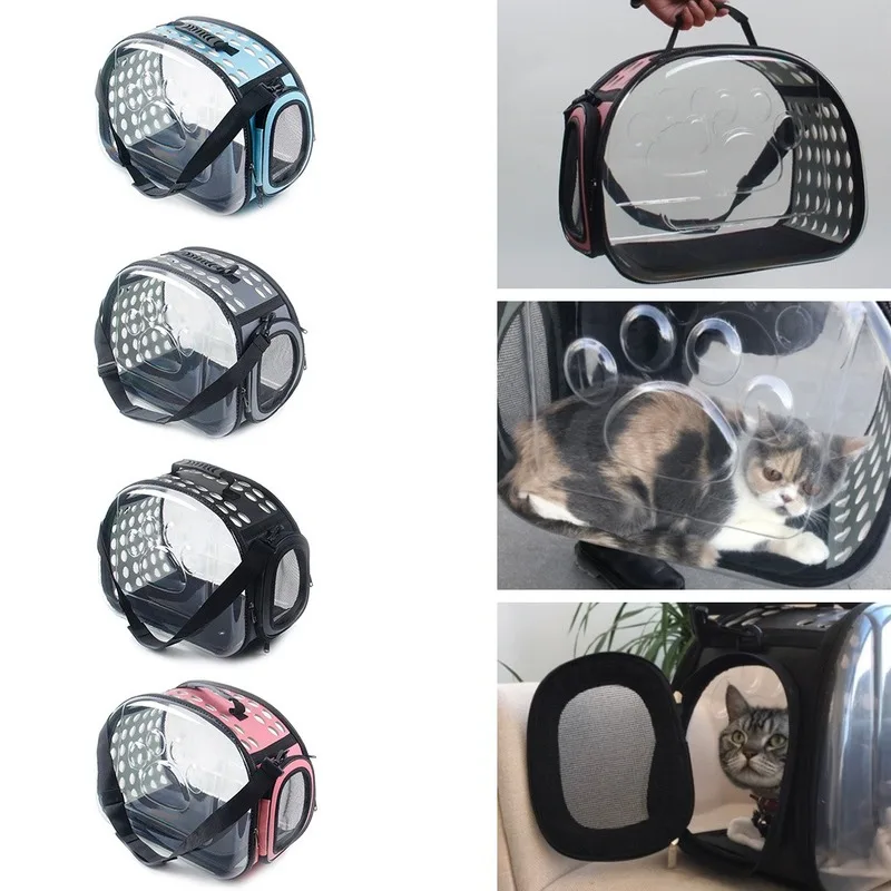 Pet Backpack Outgoing Portable Dog Cat Carrier Bag Pet Travel Bags Breathable EVA Puppy Kitty Carrier Bag
